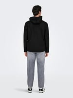 Only & Sons Su Geçirmez Siyah Mont, M, EONLYSCKT000001, SİYAH, Erkek