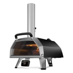 Ooni Karu 2 Pro Çok Yakıtlı Taşınabilir Pizza Fırını - Taş ve Termometreli Dış Mekan Odun Yakıtlı Pizza Makinesi - Arka Bahçe Pişirme için 16 İnç Fırın (Karu 2 Pro)