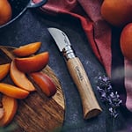 Opinel No 7 Sarımsak, Meyve Ve Kestane Bıçağı, Kahverengi