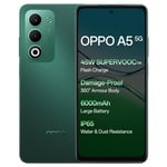 Oppo A5-5G Telefon, 8GB RAM, 256GB Hafıza, Android Akıllı Telefon, 50MP Kamera, Uzun Pil Ömrü (Aurora Green)