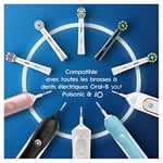 Oral-B 3DWhite elektrikli diş fırçası başlığı, 10 adet, CleanMaximiser kıllı beyazlatıcı diş temizliği, Oral-B diş fırçaları için diş fırçası başl - Seçenekler: 8 Stück (1er Pack), 10 Stück (1er Pack)
