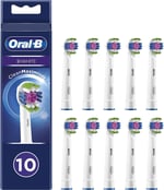 Oral-B 3DWhite elektrikli diş fırçası başlığı, 10 adet, CleanMaximiser kıllı beyazlatıcı diş temizliği, Oral-B diş fırçaları için diş fırçası başl - Seçenekler: 8 Stück (1er Pack), 10 Stück (1er Pack)