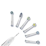 Oral-B Braun CrossAction Yedek Fırça Başlığı, 4 Adet