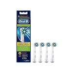 Oral-B Braun CrossAction Yedek Fırça Başlığı, 4 Adet
