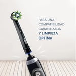 Oral-B Cross Action fırça başlığı, elektrikli diş fırçası, 8 adet paket, posta kutusu atmak için uygun, siyah - Seçenekler: 1 Count (Pack of 1), 8 Stück (1er Pack)