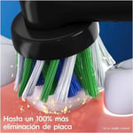 Oral-B Cross Action fırça başlığı, elektrikli diş fırçası, 8 adet paket, posta kutusu atmak için uygun, siyah - Seçenekler: 1 Count (Pack of 1), 8 Stück (1er Pack)