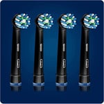 Oral-B CrossAction fırça, siyah, 4 adet - Seçenekler: 1 Count (Pack of 5), 1 Count (Pack of 6), 4 pièces...