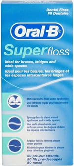 Oral-B Diş İpi Super Önceden Kesilmiş 50 Adet