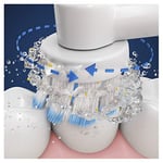 Oral-B Genius X elektrikli diş fırçası/elektrikli diş fırçası, diş bakımı için 6 temizleme modu, yapay zeka ve Bluetooth uygulaması, Braun tarafından tasarlanmıştır, şarjlı seyahat çantası, beyaz