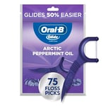 Oral-B Glide Arctic Nane Yağı Diş Diş İpi Seçtiği, Nane, 75 Sayısı