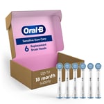 Oral-B Hassas Diş eti Bakımı Elektrikli Diş Fırçası Yedek Fırça Başlıkları, 6 Adet