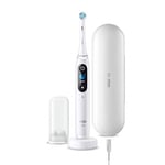 Oral-B iO 9 elektrikli diş fırçası / elektrikli diş fırçası devrim niteliğinde mıknatıs teknolojisi ve mikro titreşim, 7 temizleme programı, 3D diş yüzeyi analizi, renkli ekran ve şarj seyahat kılıfı,