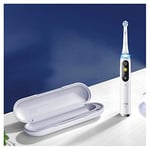 Oral-B iO 9 elektrikli diş fırçası / elektrikli diş fırçası devrim niteliğinde mıknatıs teknolojisi ve mikro titreşim, 7 temizleme programı, 3D diş yüzeyi analizi, renkli ekran ve şarj seyahat kılıfı,