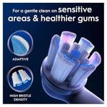 Oral-B iO elektrikli diş fırçası için yumuşak temizlik fırçaları, 4 adet, iO teknolojili yumuşak diş temizliği, posta kutusu uyumlu ambalaj