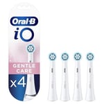 Oral-B iO elektrikli diş fırçası için yumuşak temizlik fırçaları, 4 adet, iO teknolojili yumuşak diş temizliği, posta kutusu uyumlu ambalaj