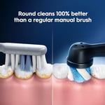 Oral-B iO Serisi Elektrikli Diş Fırçaları için iO Serisi Ultimate Clean Yedek Fırça Kafası, Siyah, (4'lü Paket) - Seçenekler: 1 Count (Pack of 4), 6 Count (Pack of 1)