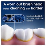 Oral-B iO Ultimate Clean diş fırçası başlıkları, siyah, 0,032 kg