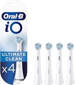 Oral-B İo Ultimate Clean Yedek Diş Fırçası Başlığı, 4 Adet, Beyaz