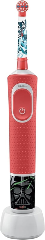 Oral-B Kids Electric Toothbrush - Star Wars - suitable from 3 years, offers gentle and effective cleaning