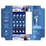 Oral-B Kids Frozen elektrikli diş fırçası başlığı, 8 adet, ekstra yumuşak kıllar, Oral-B diş fırçaları için diş fırçası başlığı, 3 yaşından büyük çocuklar için, posta kutusu özellikli ambalaj