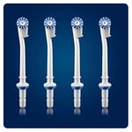 Oral-B OxyJet takma başlığı, yenilikçi mikro hava kabarcığı teknolojisi ile hedefli temizlik için, 4 adet, ED17-4, çok renkli