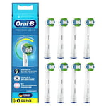 Oral-B Precision Clean elektrikli diş fırçası için fırça başlığı, 8 adet, optimum diş bakımı için CleanMaximiser kıllı, Oral-B diş fırçaları için diş fırçası başlığı