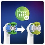 Oral-B Precision Clean elektrikli diş fırçası başlığı, optimum diş bakımı için CleanMaximiser kıllı, 8 adet (tekli paket)