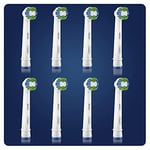 Oral-B Precision Clean elektrikli diş fırçası başlığı, optimum diş bakımı için CleanMaximiser kıllı, 8 adet (tekli paket)