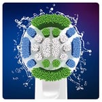 Oral-B Precision Clean elektrikli diş fırçası başlığı, optimum diş bakımı için CleanMaximiser kıllı, 8 adet (tekli paket)