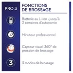 Oral-B Pro 3 3500 Edition seyahat kılıflı, siyah, 3 adet (tekli paket)