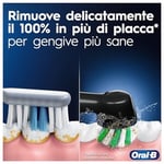 Oral-B Pro 3 3500 Elektrikli Diş Fırçası Salıncak Döner, Hassas Diş Etlerini Korumak için Basınç Sensörü, Beyazlık Modu, 2 Yedek Yuvarlak Fırça 1 Şarj Cihazı, Siyah
