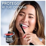 Oral-B Pro 3 3500 Elektrikli Diş Fırçası Salıncak Döner, Hassas Diş Etlerini Korumak için Basınç Sensörü, Beyazlık Modu, 2 Yedek Yuvarlak Fırça 1 Şarj Cihazı, Siyah