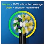 Oral-B Pro 790 elektrikli diş fırçası, derinlemesine temizlik için, 2 adet diş fırçası, siyah