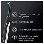 Oral-B Pro 790 elektrikli diş fırçası, derinlemesine temizlik için, 2 adet diş fırçası, siyah