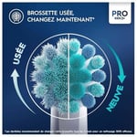 Oral-B Pro Kids Disney Buz Kraliçesi Yedek Fırçalar, Hassas Diş Etleri İçin Yuvarlak ve Yumuşak Uçlar, Çocuklar İçin Elektrikli Fırçalar İçin Uygun, 4'lü Paket