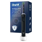 Oral-B Şarjlı/Elektrikli Diş Fırçası Vitality Pro Siyah Koruma ve Temizlik