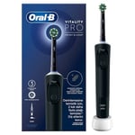 Oral-B Şarjlı/Elektrikli Diş Fırçası Vitality Pro Siyah Koruma ve Temizlik