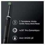 Oral-B Şarjlı/Elektrikli Diş Fırçası Vitality Pro Siyah Koruma ve Temizlik