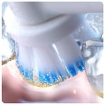 Oral-B Teen elektrikli diş fırçası/elektrikli diş fırçası, 3 temizleme modu, diş bakımı için Sensitiv ve Bluetooth uygulaması dahil, Ortho-Care diş telleri için takma fırçası, Braun tarafından