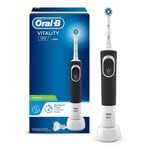 Oral-B Vitality 100 elektrikli diş fırçası, döner/salınımlı, siyah, 1 adet (tekli paket)