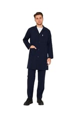 Orange Safety Lacivert Erkek İş Önlüğü