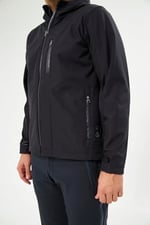 Orange Safety Softshell Gri Mont Ceket