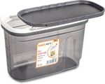Orchid Foly Life Hava Geçirmez Yemek Hazırlama Saklama Kutusu 1250 ml Kilitli Kapaklı Yeniden Kullanılabilir Plastik Gıda Saklama Kabı, İstiflenebilir Mutfak Düzenleyici Kutuları, BPA İçermez ve