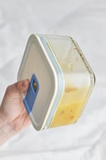 Orchid Neoflam Perfect Seal Kare Cam Saklama Kabi Bej 1100Ml