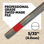 Oregon Yuvarlak eğe 4,0 mm testere zincirleri için 3/8 1,3 mm 12'li paket