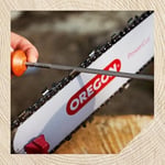 Oregon Yuvarlak eğe 4,0 mm testere zincirleri için 3/8 1,3 mm 12'li paket