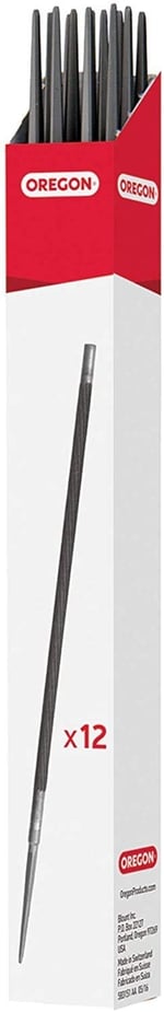 Oregon Yuvarlak eğe 4,0 mm testere zincirleri için 3/8 1,3 mm 12'li paket
