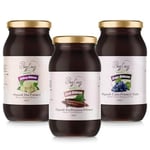 Organic Windy Valley Pekmez Seti (3 Parça) / ECOCERT Sertifikalı (460gr x 2 Adet)+(380gr x 1 Adet)