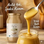 Organic Windy Valley Tahin/ECOCERT Sertifikalı (300gr) Cam Kavanoz-Veganlara Uygun-Glutensiz-Yerli Susam-Helal-