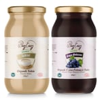 Organic Windy Valley Üzüm Pekmezi & Tahin/ECOCERT Sertifikalı (460gr + 300gr)